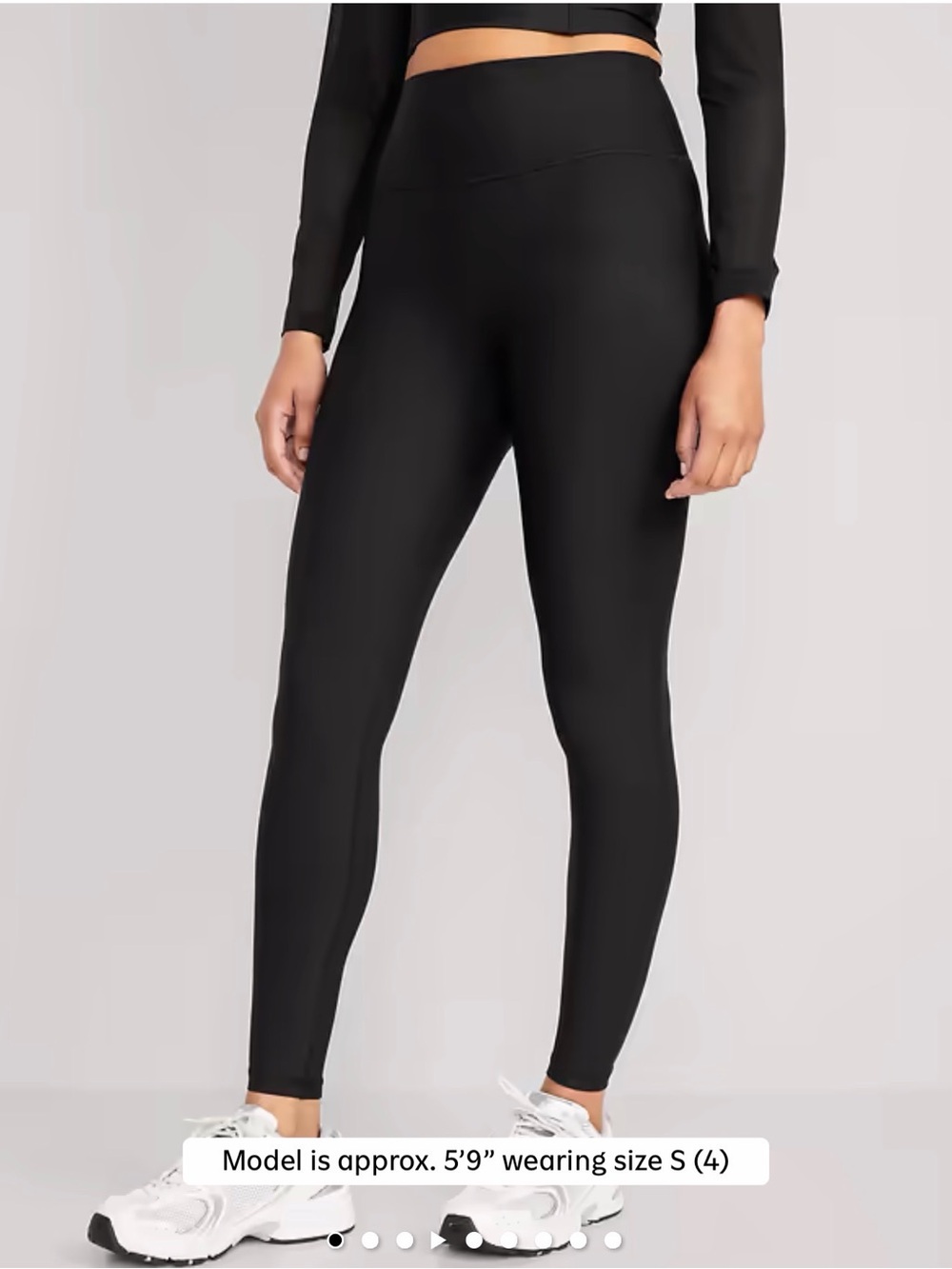 Old Navy Black High-Rise Performance Leggings